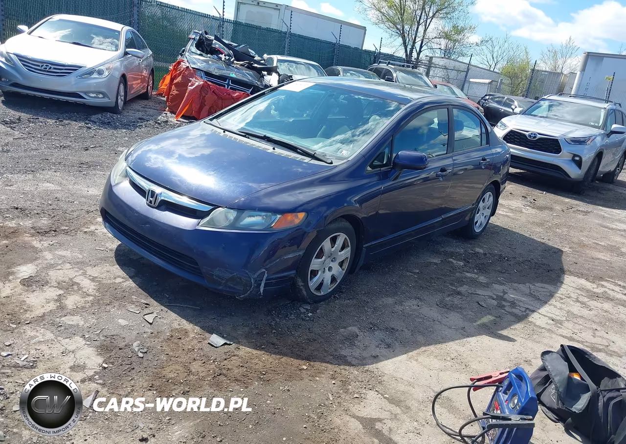 2007 Honda Civic Lx VIN:1HGFA16537L034489 - 2