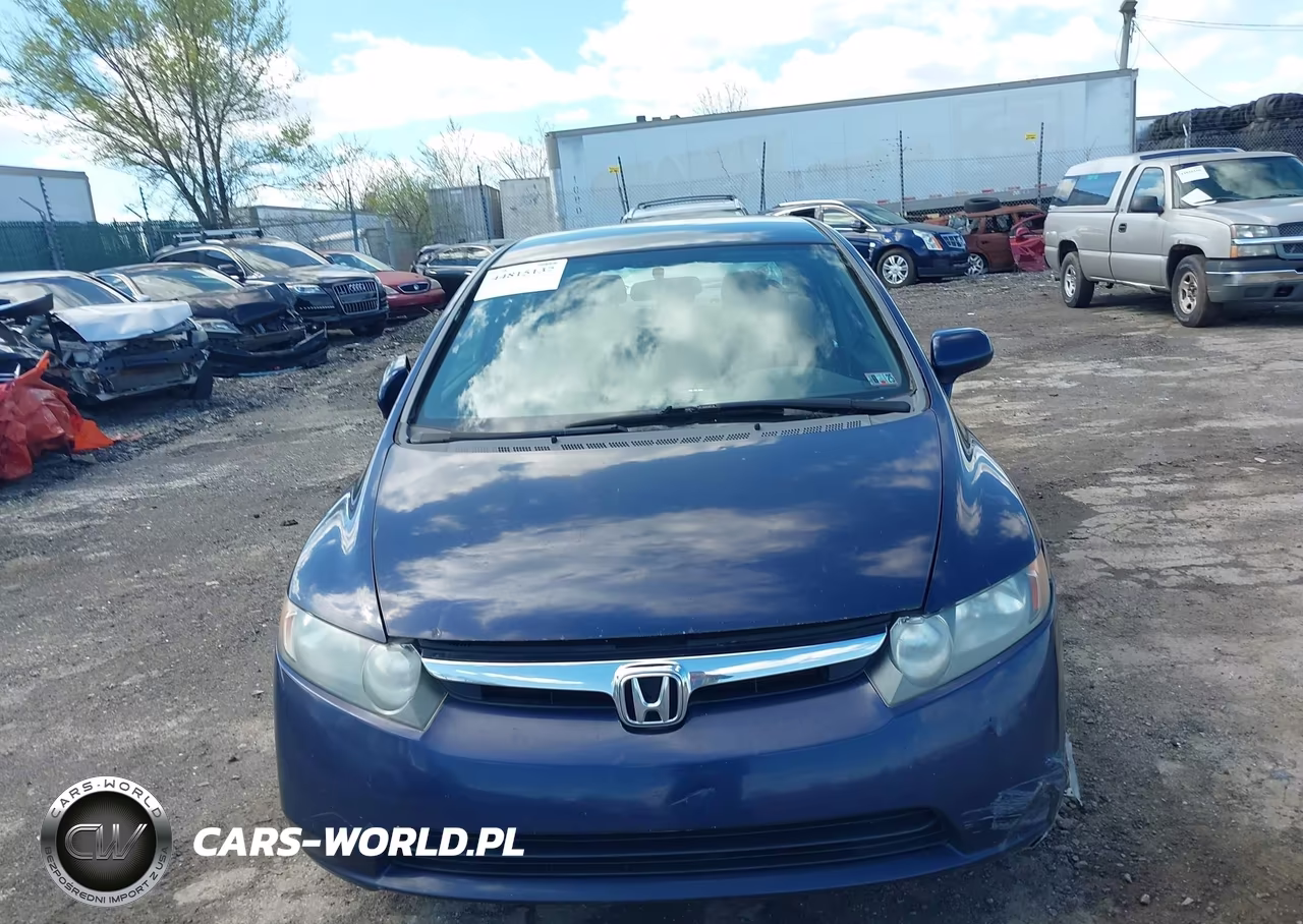 2007 Honda Civic Lx VIN:1HGFA16537L034489 - 6