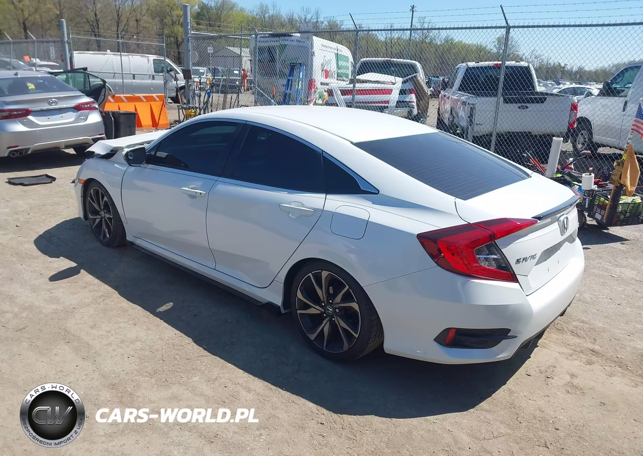 2021 Honda Civic Sport VIN:2HGFC2F81MH547954 - 3