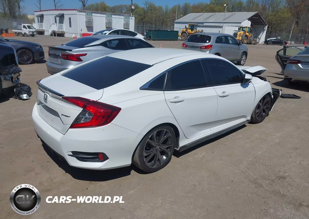 2021 Honda Civic Sport VIN:2HGFC2F81MH547954 - 4