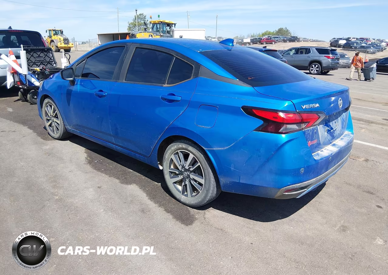 2020 Nissan Versa Sv Xtronic Cvt VIN:3N1CN8EV2LL871445 - 3