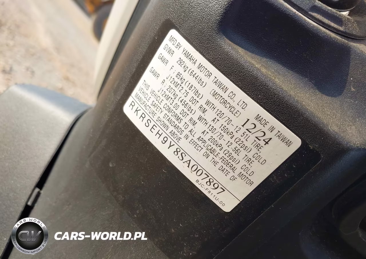 2025 Yamaha Yw125 VIN:RKRSEH9Y8SA007897 - 10