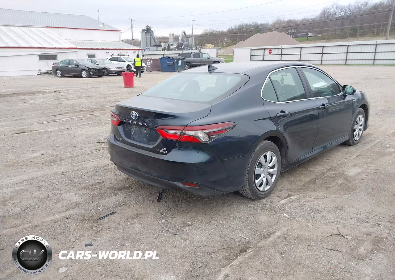 2021 Toyota Camry Le Hybrid VIN:4T1C31AK7MU550722 - 4