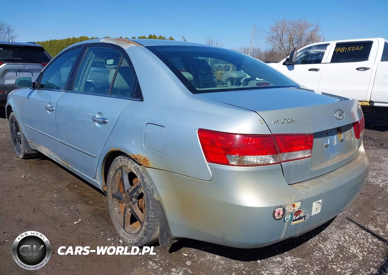 2006 Hyundai Sonata Gls V6-Lx V6 VIN:5NPEU46F86H132030 - 3