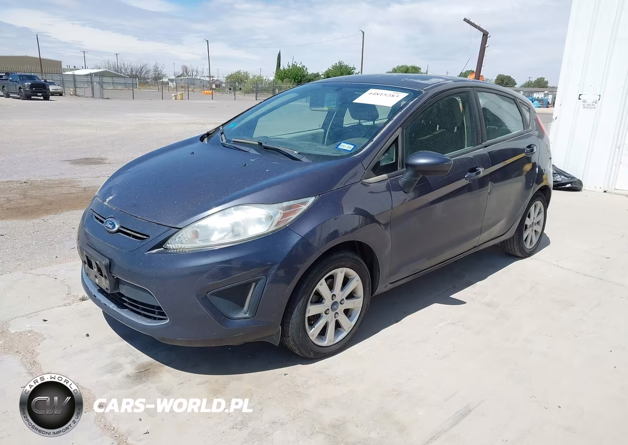 2012 Ford Fiesta Se VIN:3FADP4EJXCM185025 - 2