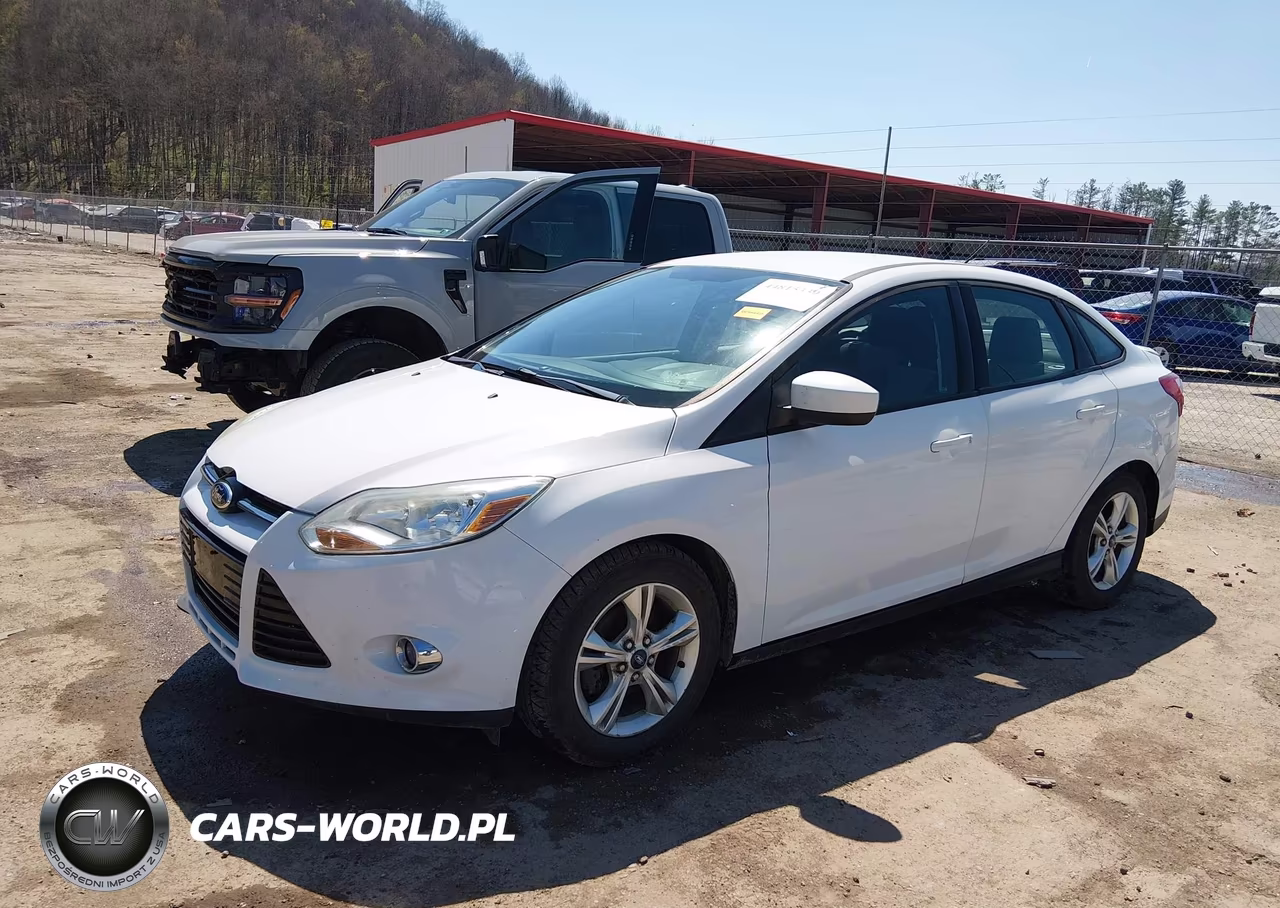 2012 Ford Focus Se VIN:1FAHP3F21CL318016 - 2