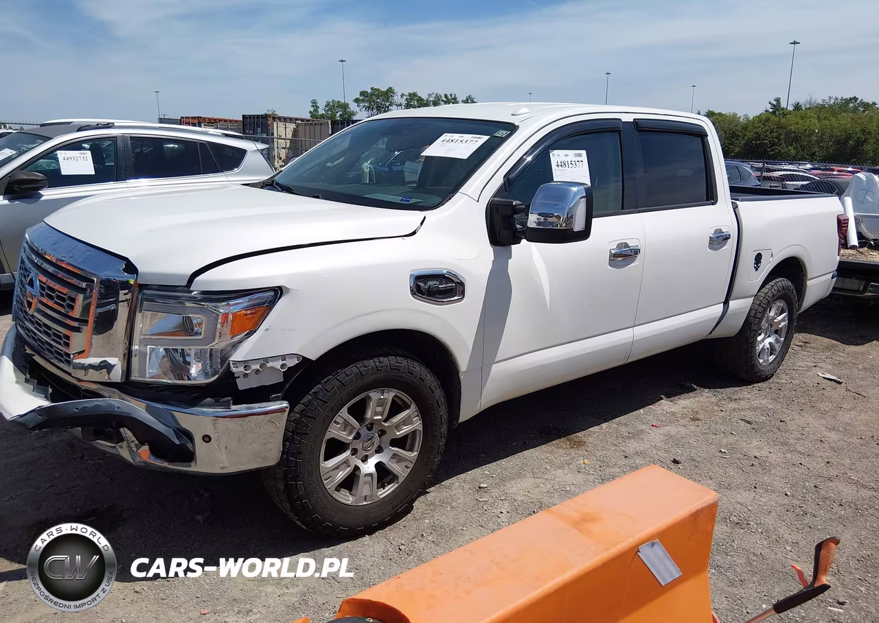 2017 Nissan Titan Sl VIN:1N6AA1E6XHN540844 - 2