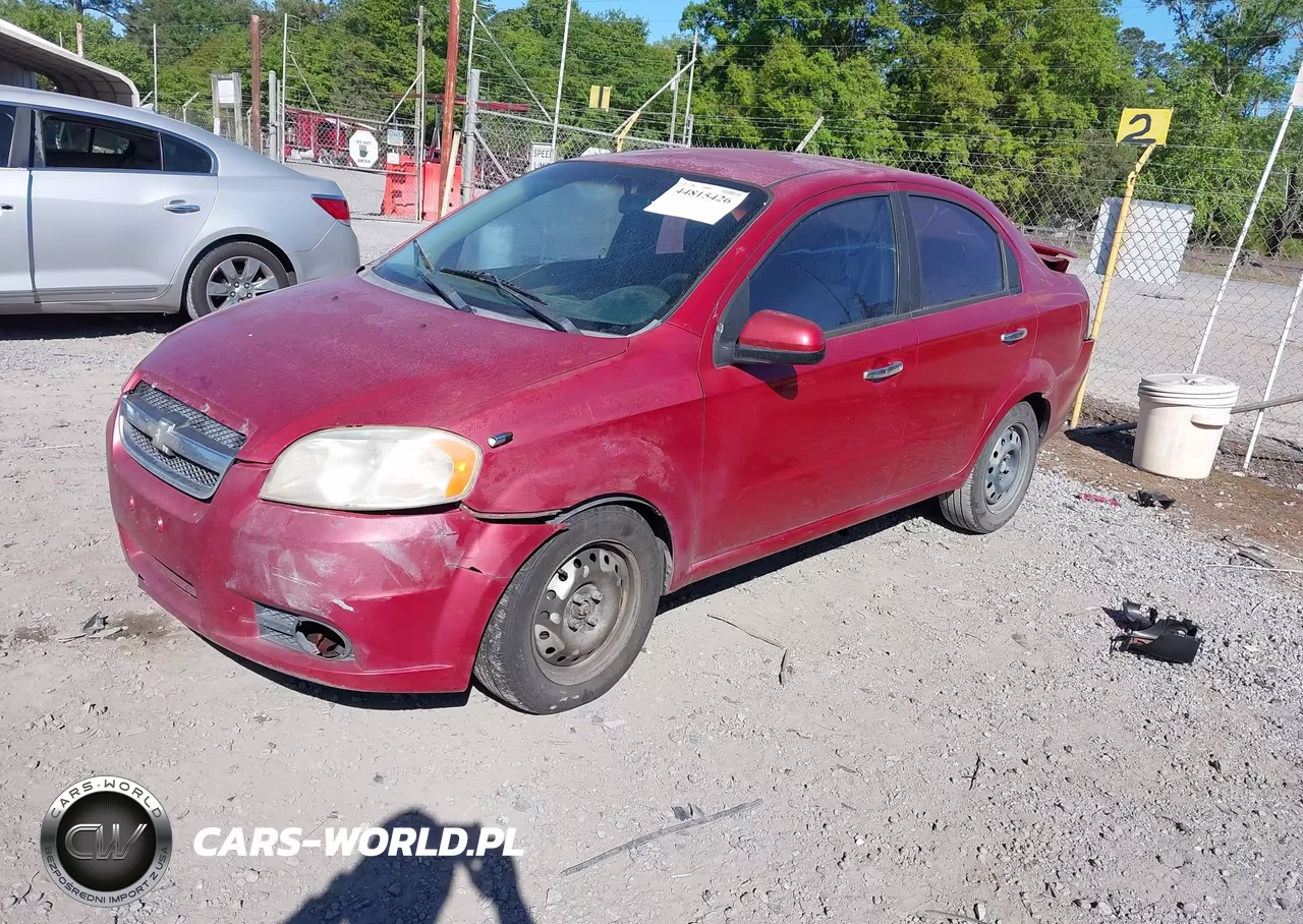 2009 Chevrolet Aveo Lt VIN:KL1TG56E69B303897 - 2