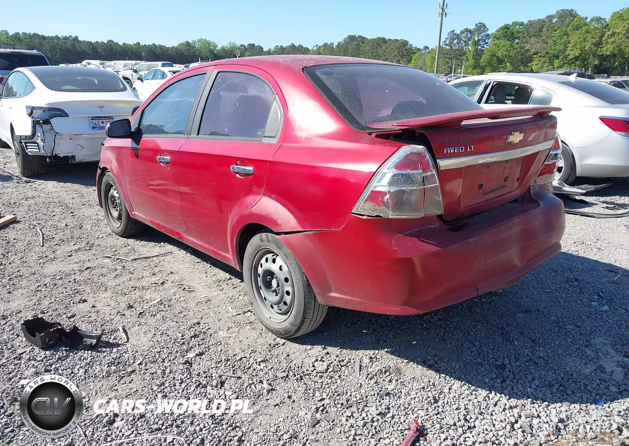 2009 Chevrolet Aveo Lt VIN:KL1TG56E69B303897 - 3
