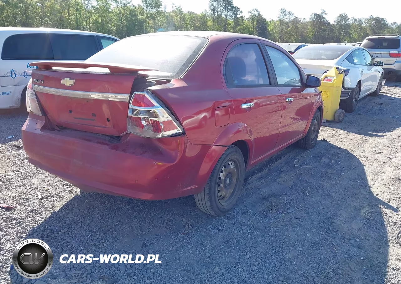 2009 Chevrolet Aveo Lt VIN:KL1TG56E69B303897 - 4