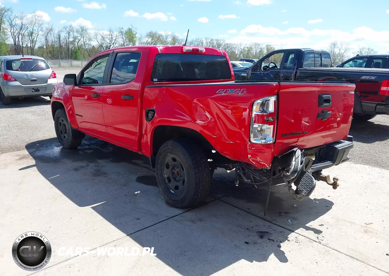 2018 Chevrolet Colorado Wt VIN:1GCGTBEN4J1170105 - 3