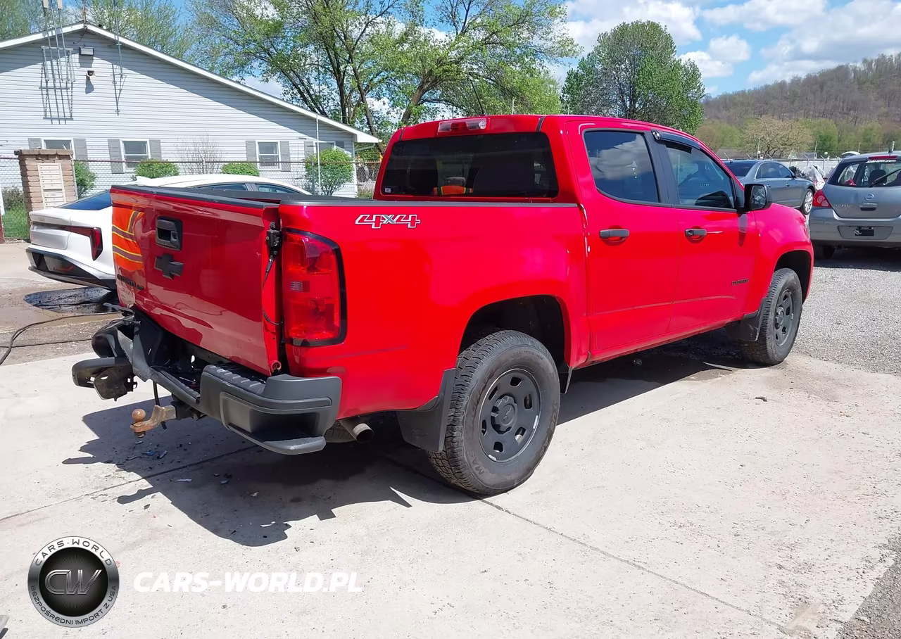 2018 Chevrolet Colorado Wt VIN:1GCGTBEN4J1170105 - 4