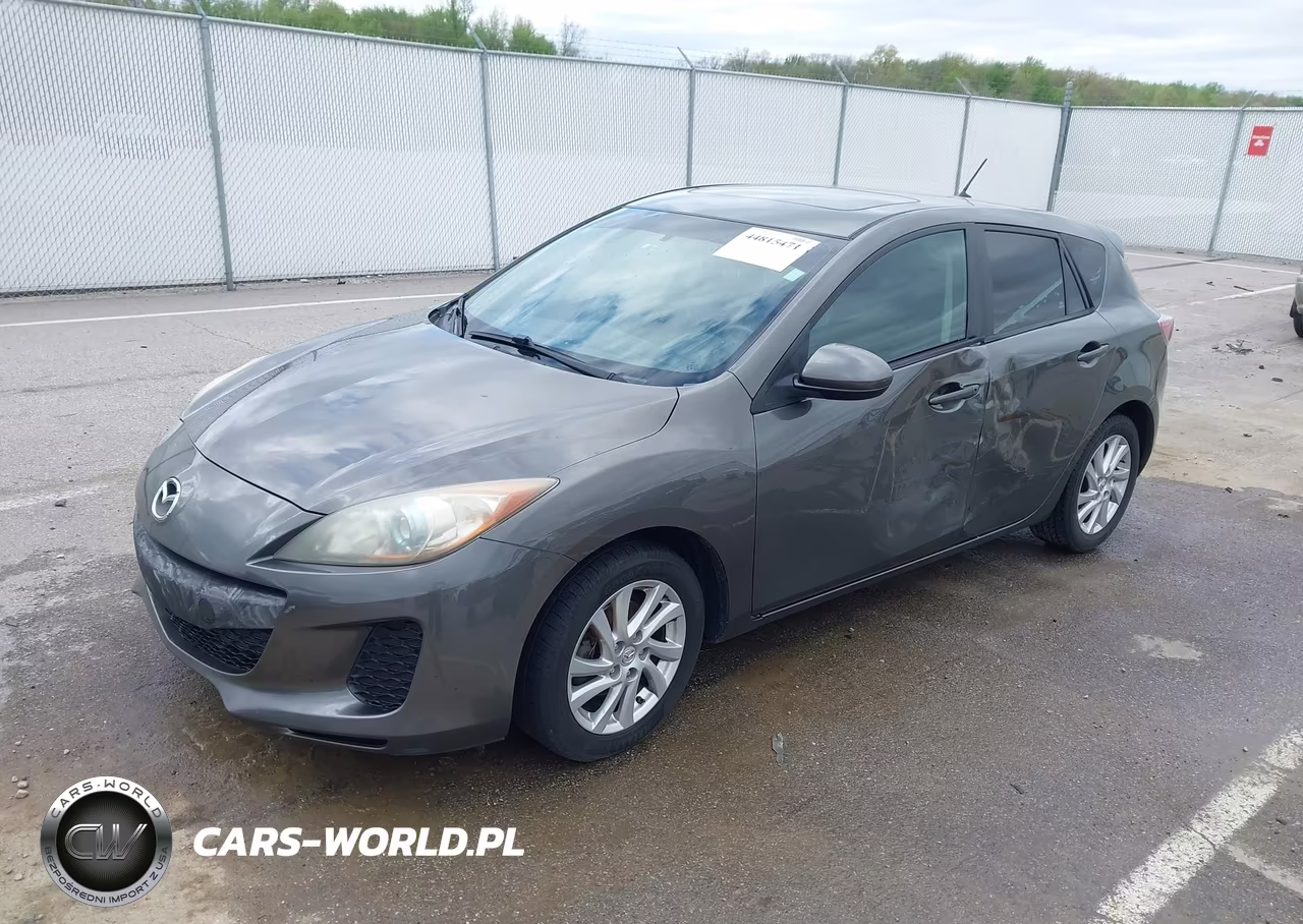 2012 Mazda Mazda3 I Touring VIN:JM1BL1L86C1636573 - 2