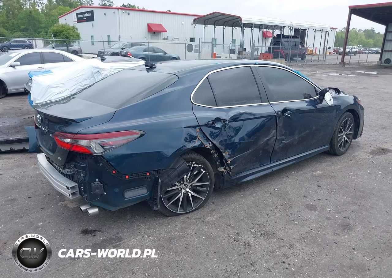 2021 Toyota Camry Se VIN:4T1T11AK8MU605992 - 4