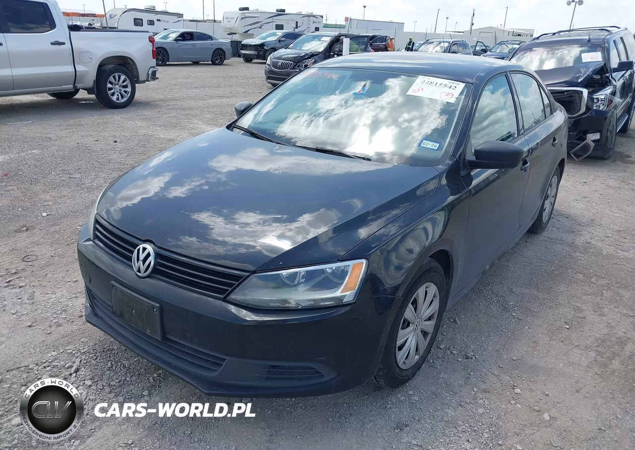 2014 Volkswagen Jetta 2.0L S VIN:3VW2K7AJXEM431836 - 2