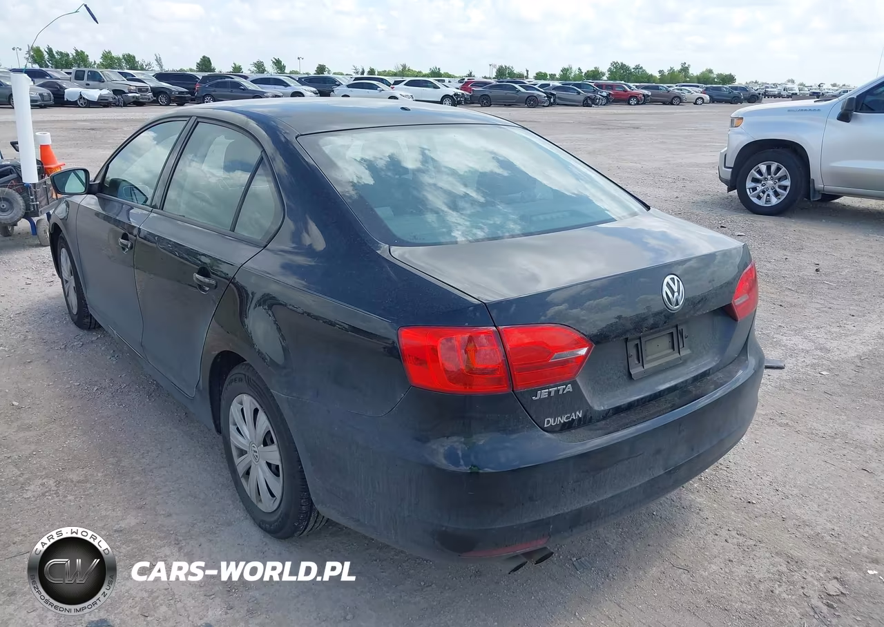 2014 Volkswagen Jetta 2.0L S VIN:3VW2K7AJXEM431836 - 3