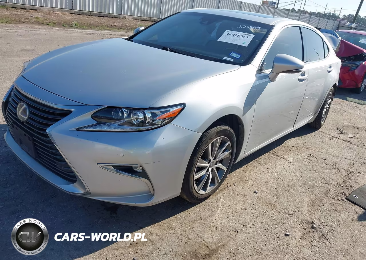 2018 Lexus Es 300H VIN:JTHBW1GG2J2185902 - 2