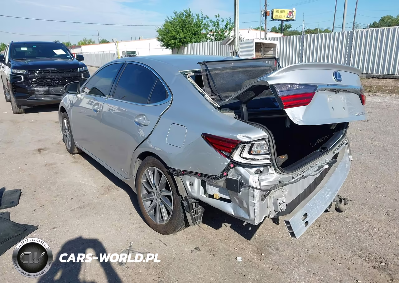 2018 Lexus Es 300H VIN:JTHBW1GG2J2185902 - 3