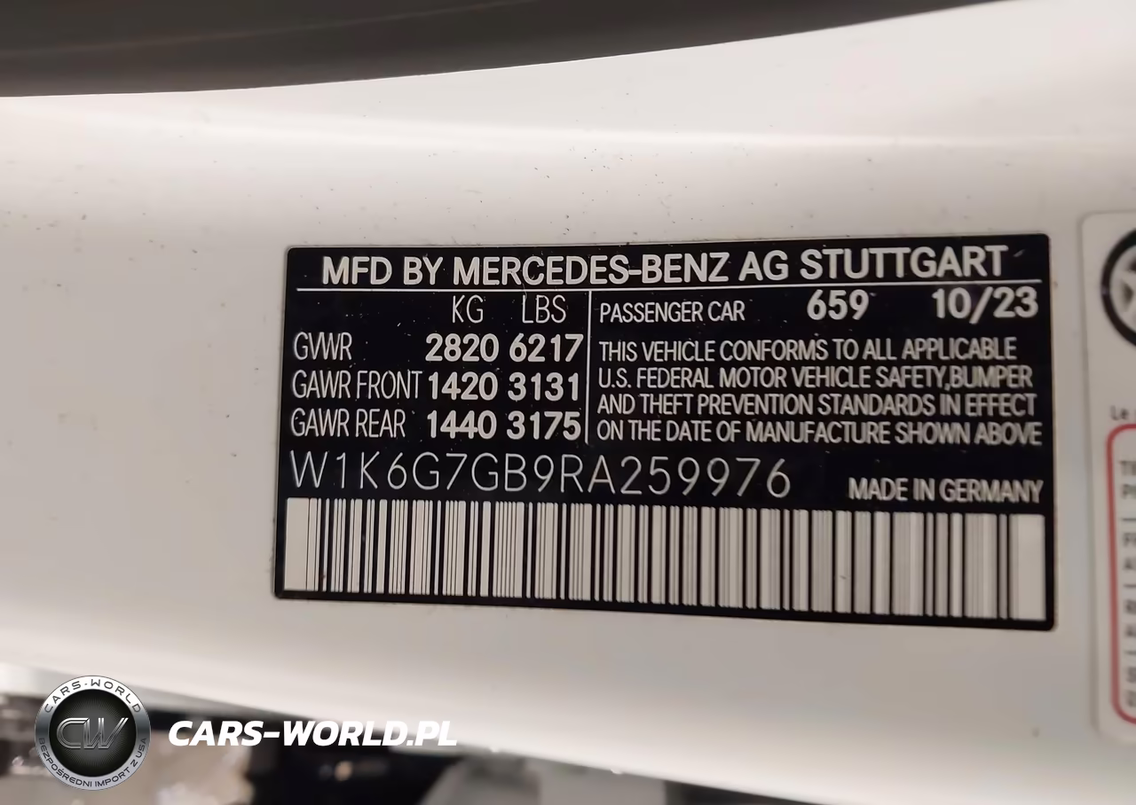 2024 Mercedes-Benz S 580 4Matic VIN:W1K6G7GB9RA259976 - 9