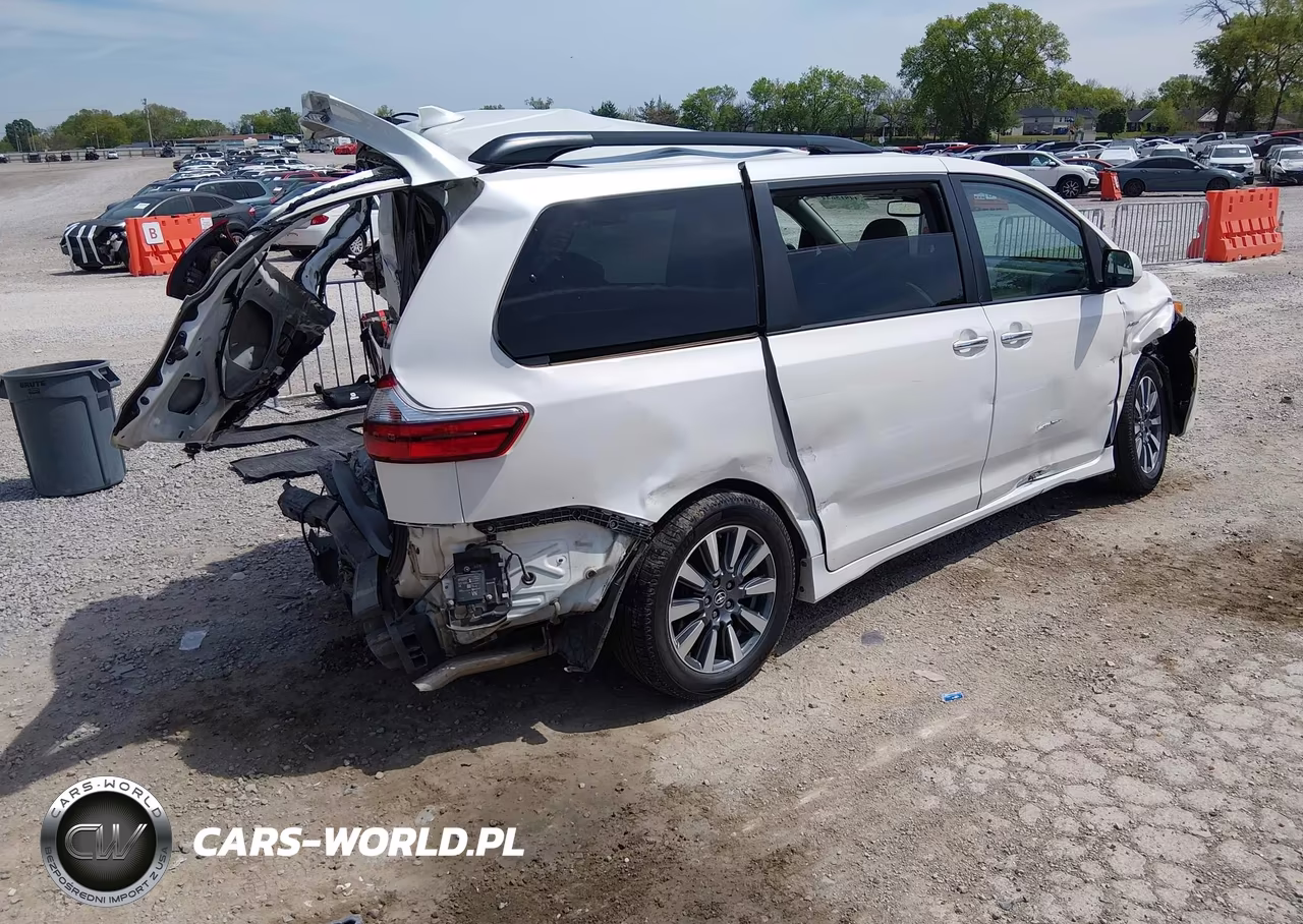 2020 Toyota Sienna Xle Premium VIN:5TDDZ3DC2LS242495 - 4