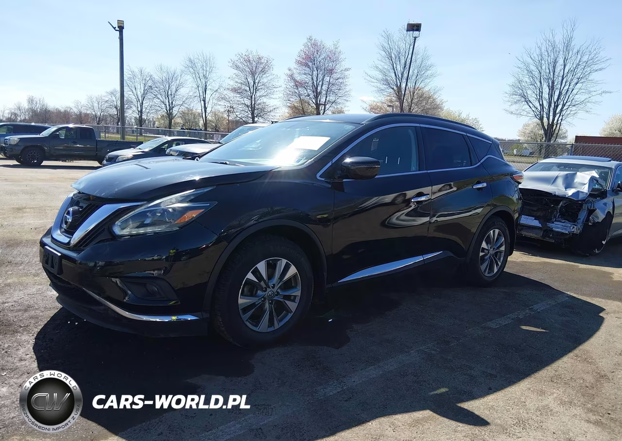 2018 Nissan Murano Sv VIN:5N1AZ2MHXJN153295 - 2