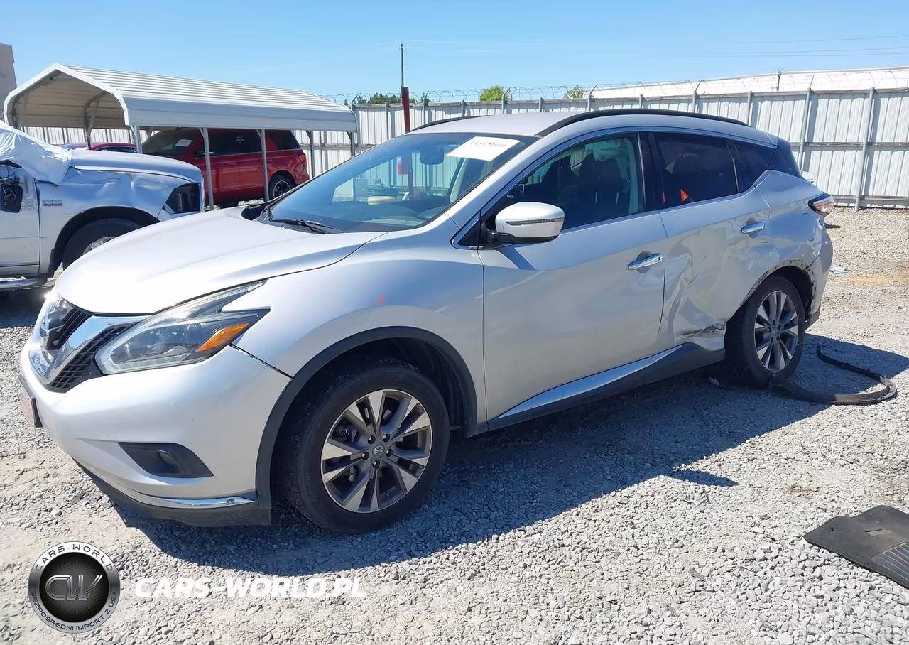 2018 Nissan Murano Sv VIN:5N1AZ2MG9JN104483 - 2