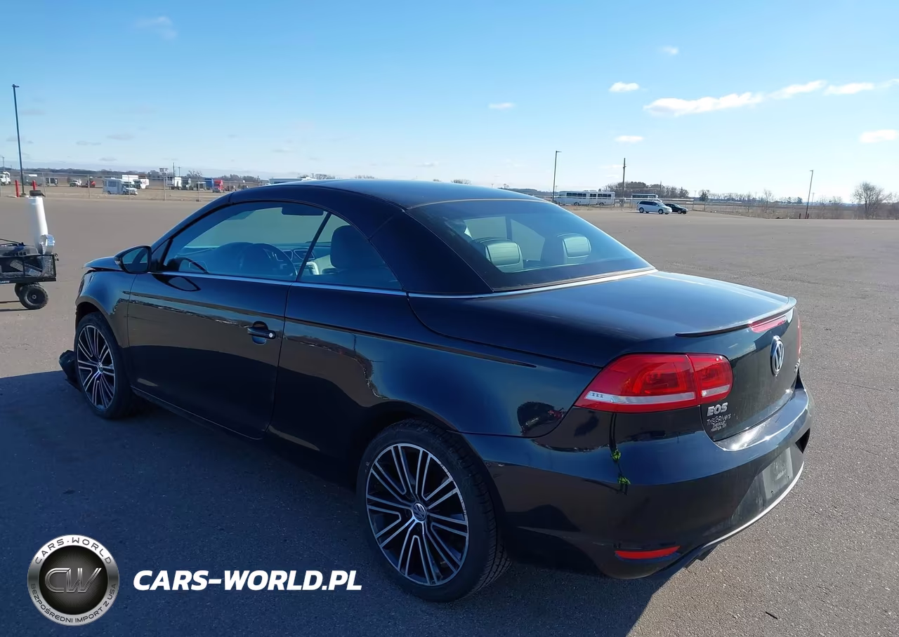 2013 Volkswagen Eos Sport VIN:WVWBW8AHXDV002180 - 3