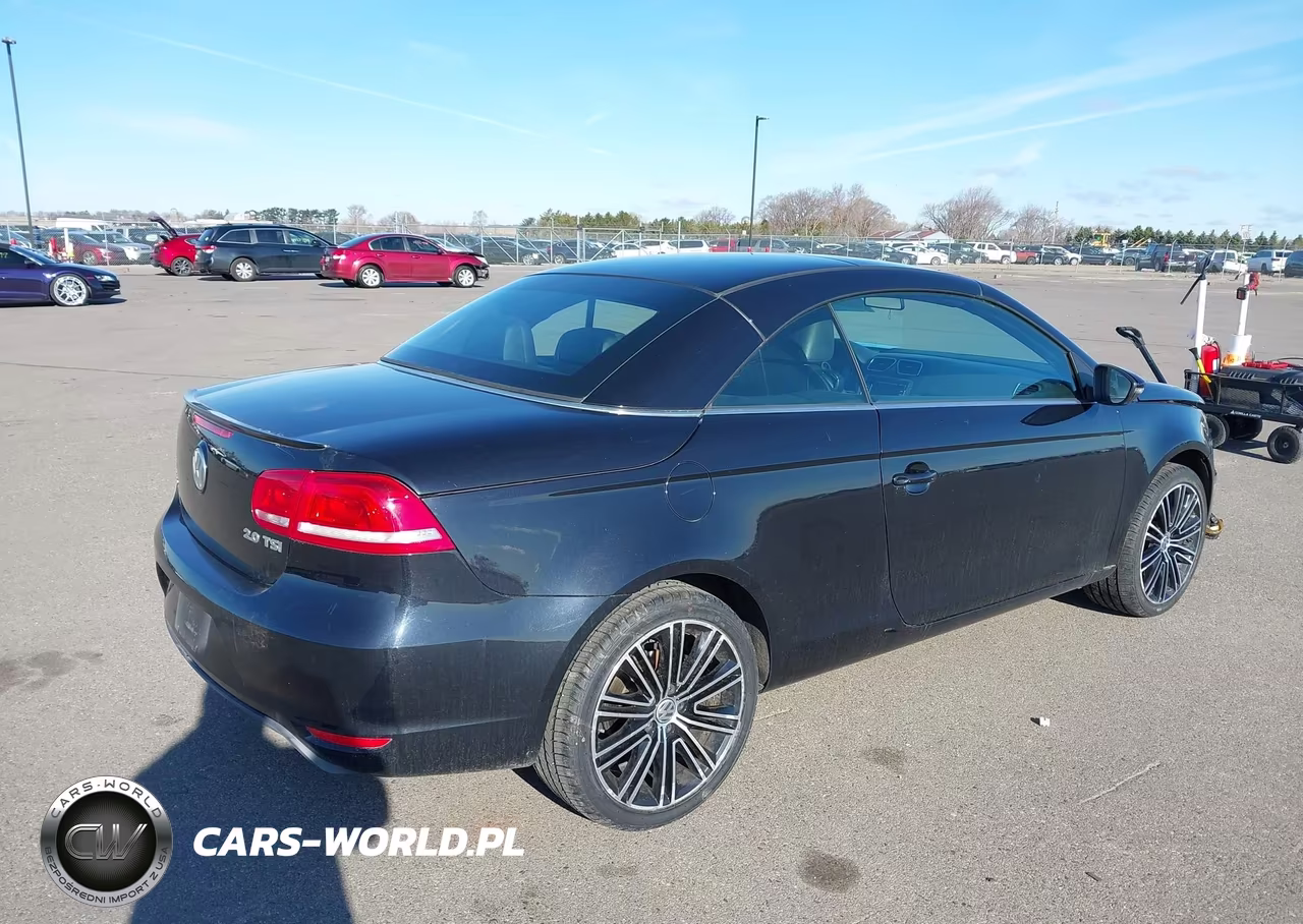 2013 Volkswagen Eos Sport VIN:WVWBW8AHXDV002180 - 4