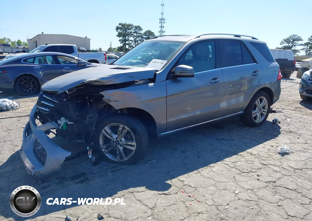 2015 Mercedes-Benz Ml 350 4Matic VIN:4JGDA5HB8FA442489 - 2