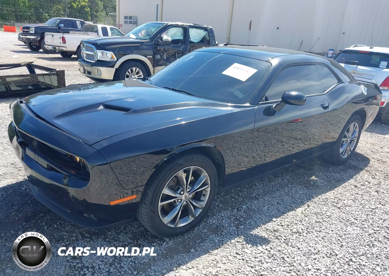 2021 Dodge Challenger Sxt Awd VIN:2C3CDZGGXMH521659 - 2