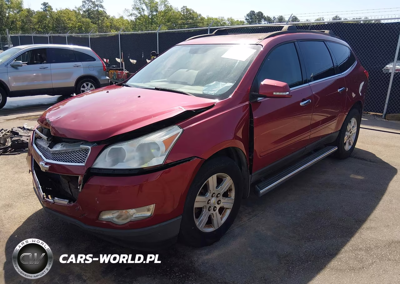 2012 Chevrolet Traverse 2Lt VIN:1GNKRJED1CJ155453 - 2