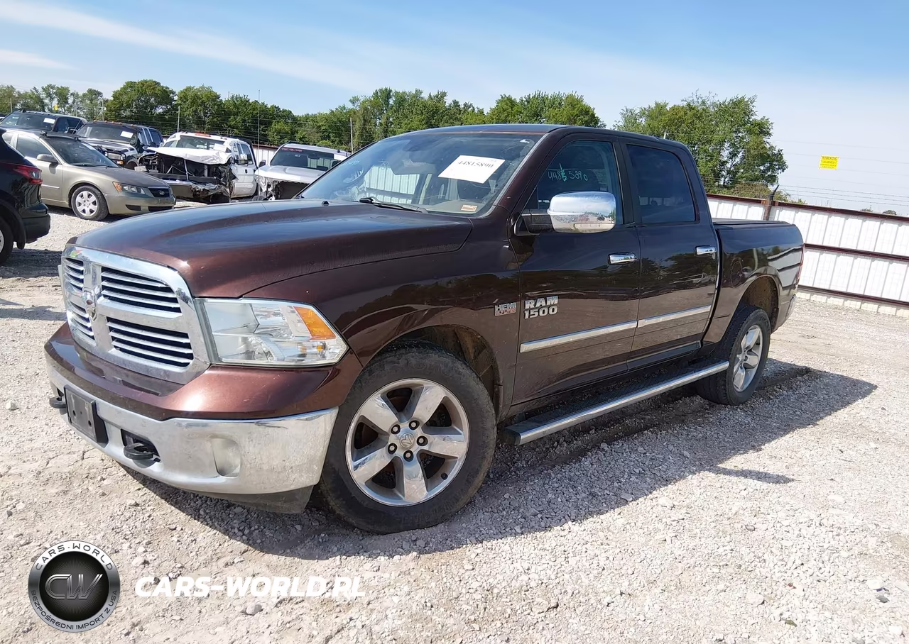 2015 Ram 1500 Slt VIN:1C6RR7LT2FS734509 - 2