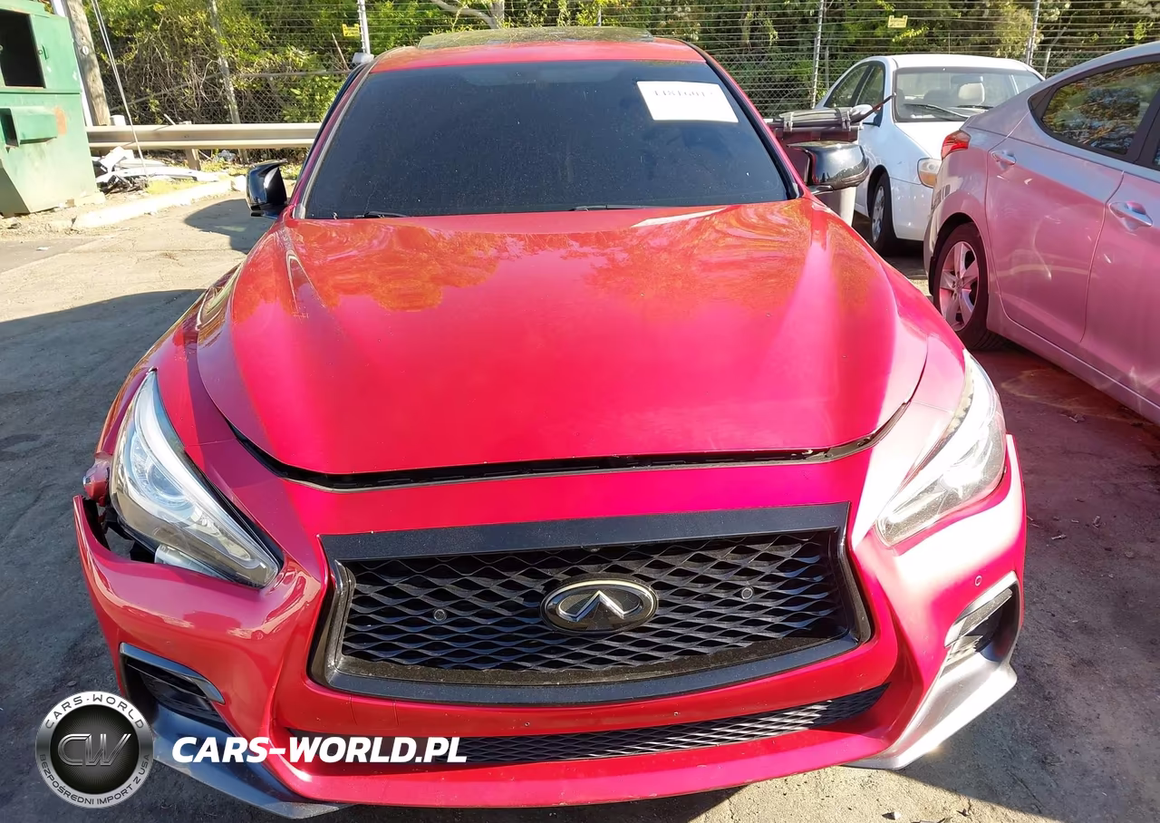 2019 Infiniti Q50 3.0T Red Sport 400 VIN:JN1FV7AR2KM800685 - 11