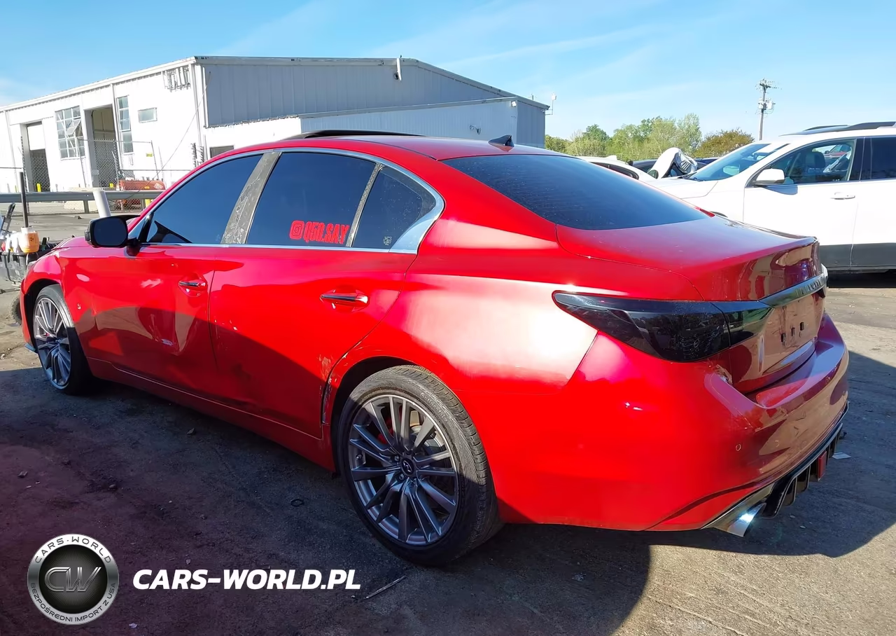 2019 Infiniti Q50 3.0T Red Sport 400 VIN:JN1FV7AR2KM800685 - 13