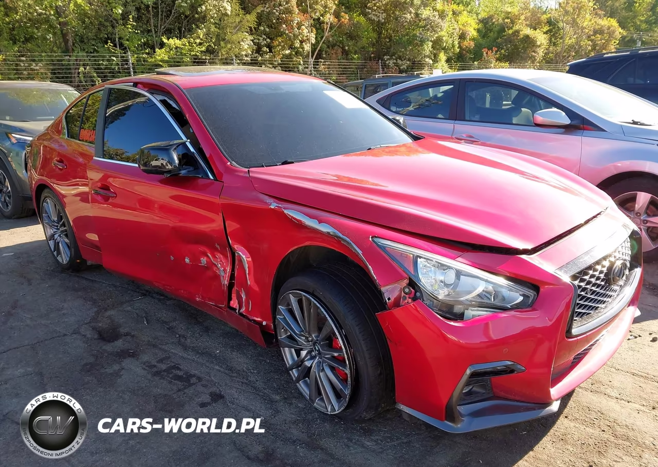 2019 Infiniti Q50 3.0T Red Sport 400 VIN:JN1FV7AR2KM800685 - 6