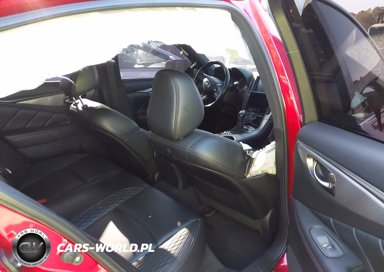 2019 Infiniti Q50 3.0T Red Sport 400 VIN:JN1FV7AR2KM800685 - 8