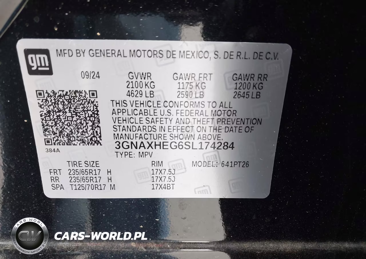 2025 Chevrolet Equinox Fwd Lt VIN:3GNAXHEG6SL174284 - 9