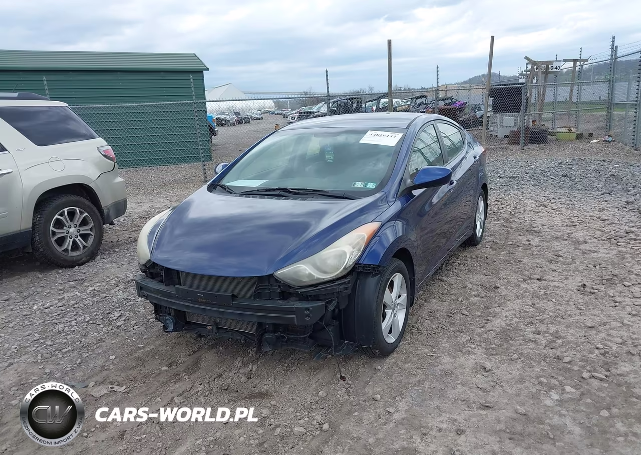 2013 Hyundai Elantra Gls-Limited VIN:KMHDH4AE7DU530469 - 2