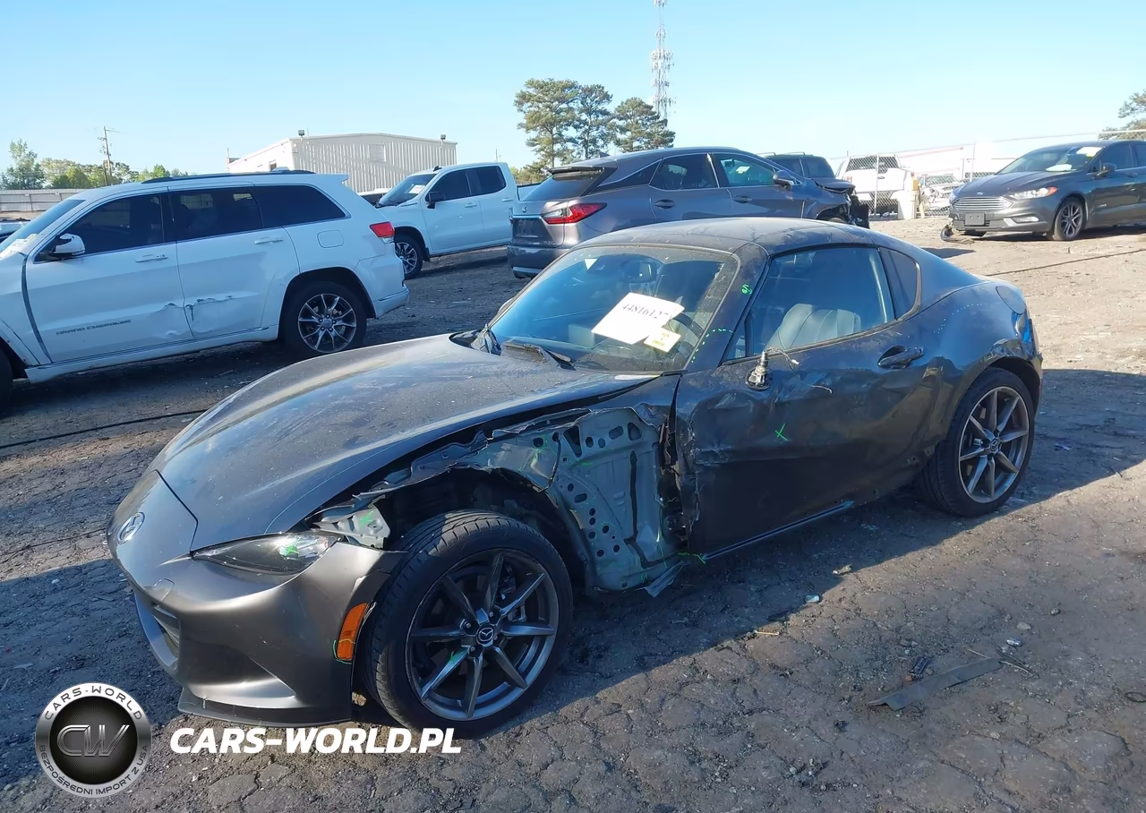 2021 Mazda Mx-5 Miata Rf Grand Touring VIN:JM1NDAM79M0455989 - 2