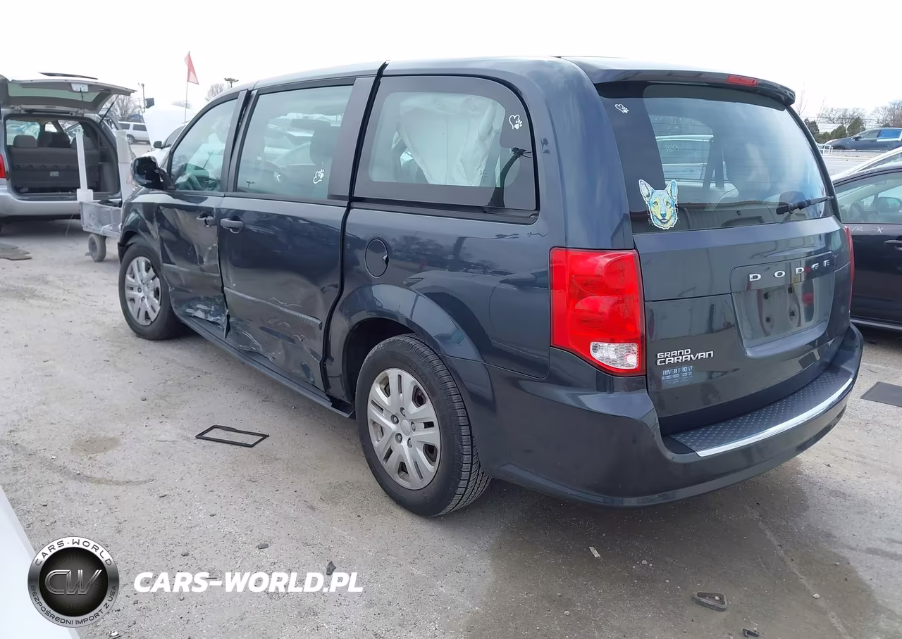 2014 Dodge Grand Caravan American Value Pkg VIN:2C4RDGBG1ER466631 - 3