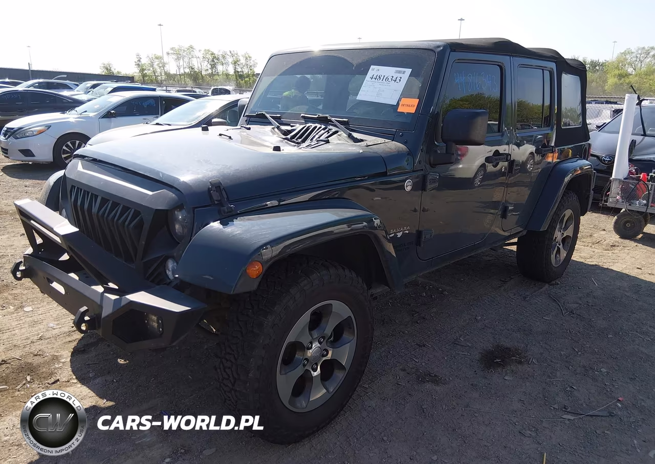 2016 Jeep Wrangler Unlimited Sahara VIN:1C4HJWEG3GL236918 - 2