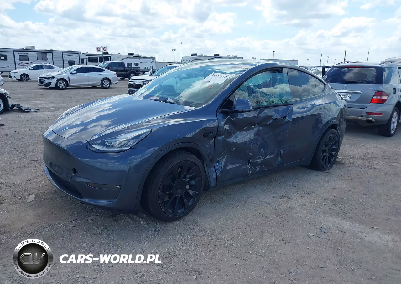 2021 Tesla Model Y Standard Range Rear-Wheel Drive VIN:5YJYGDED8MF105331 - 2