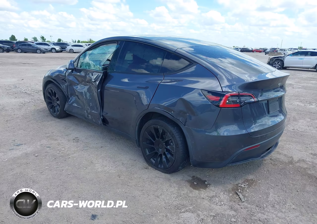2021 Tesla Model Y Standard Range Rear-Wheel Drive VIN:5YJYGDED8MF105331 - 3