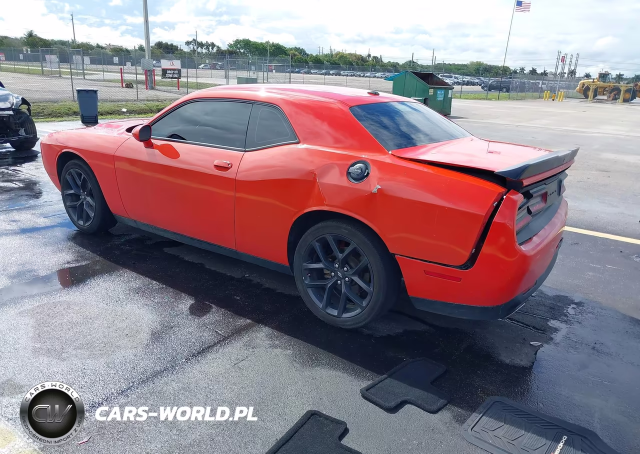 2022 Dodge Challenger Sxt VIN:2C3CDZAG0NH238438 - 3