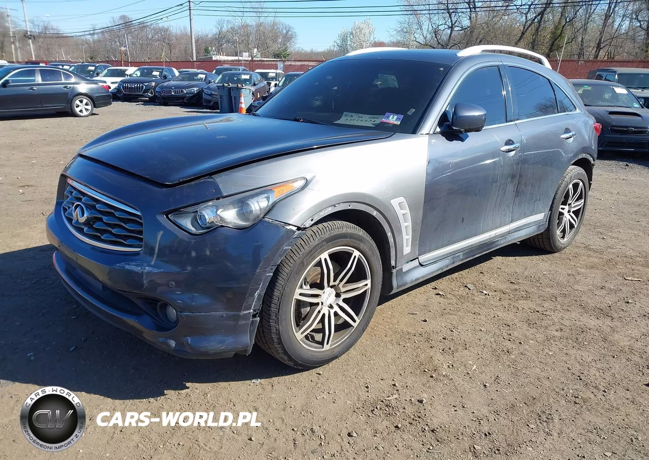 2010 Infiniti Fx35 VIN:JN8AS1MW8AM855787 - 2