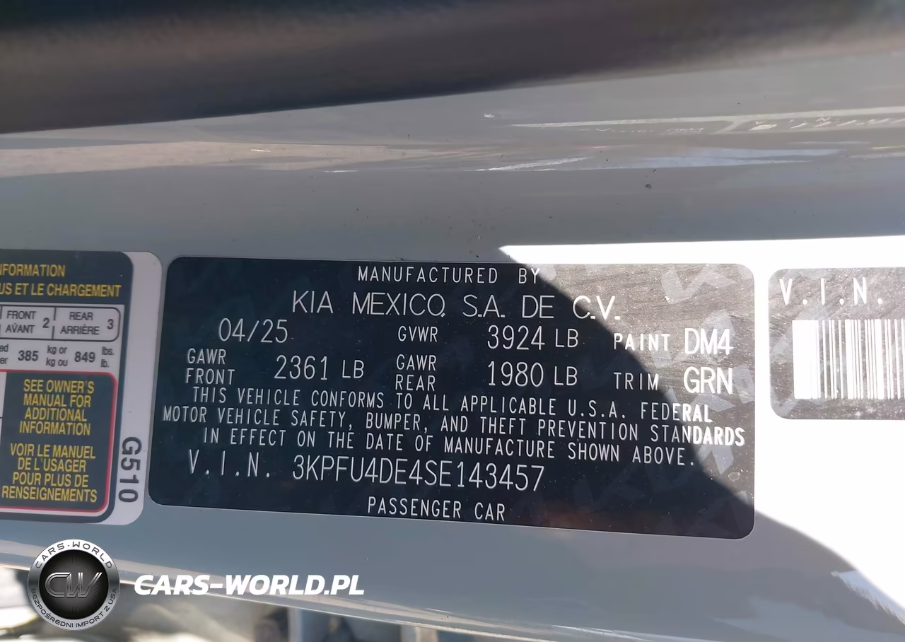 2025 Kia K4 Ex VIN:3KPFU4DE4SE143457 - 9