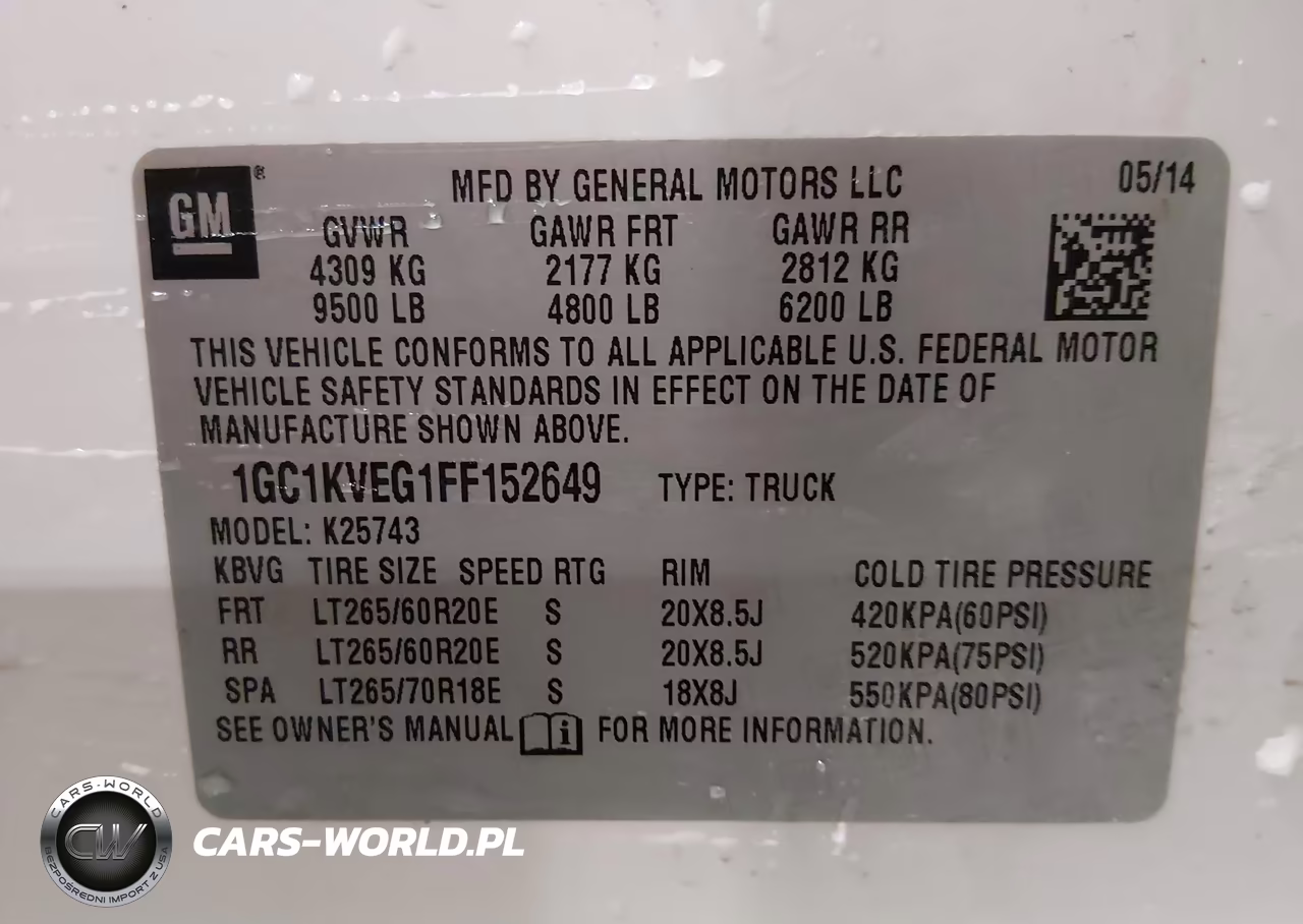 2015 Chevrolet Silverado 2500Hd Lt VIN:1GC1KVEG1FF152649 - 9