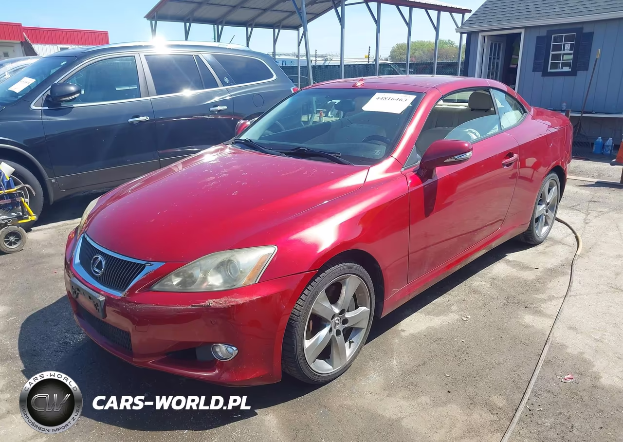 2010 Lexus Is 350C VIN:JTHFE2C2XA2502166 - 2