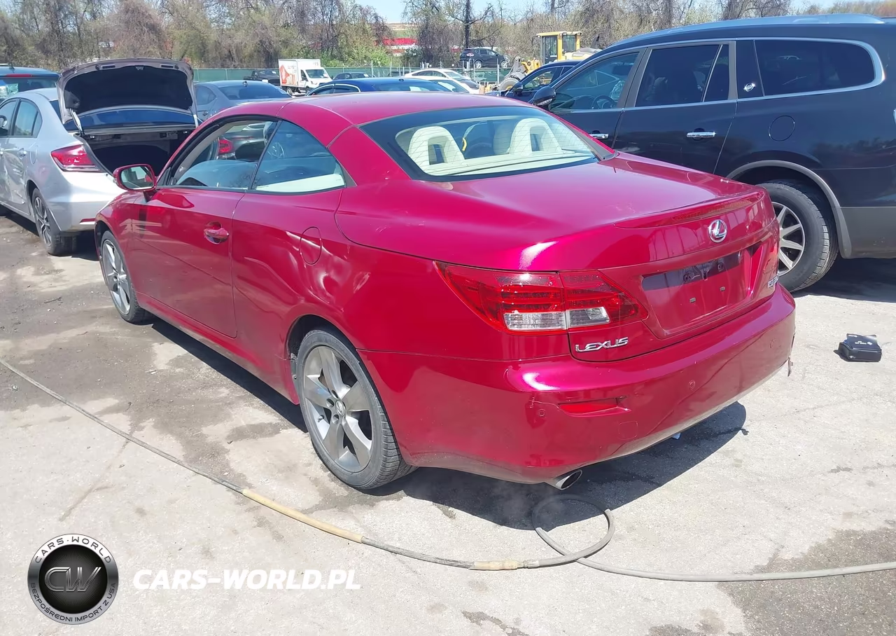 2010 Lexus Is 350C VIN:JTHFE2C2XA2502166 - 3