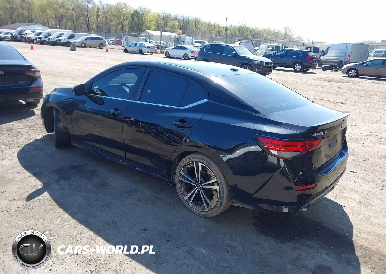2020 Nissan Sentra Sr Xtronic Cvt VIN:3N1AB8DV2LY290631 - 3